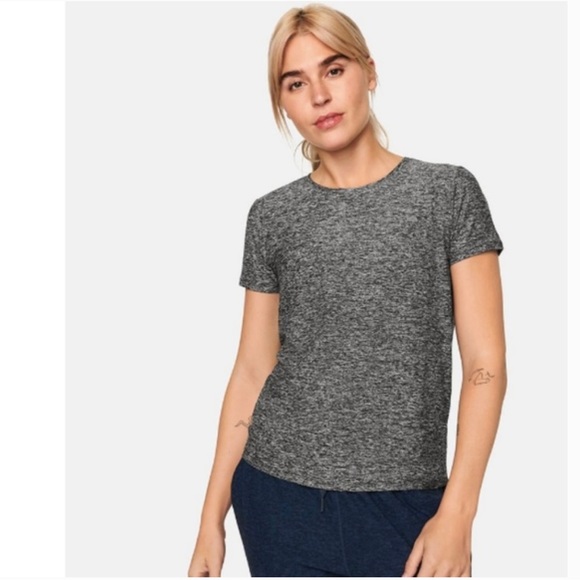 Outdoor Voices Tops - OUTDOOR VOICES CloudKnit T-Shirt in Heather Green